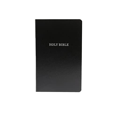 King James Version Holy Bible, Black Leather-Look