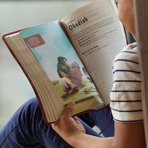 Purple, International Children's Bible, Holy Bible, Leather soft