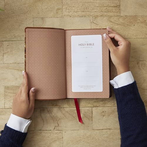 KJV New Testament, Tan Leather soft