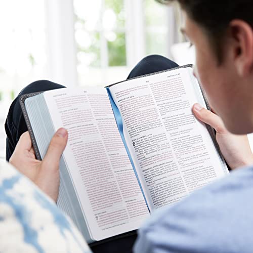 NKJV, Thinline Bible Youth Edition, Leathersoft, Gray