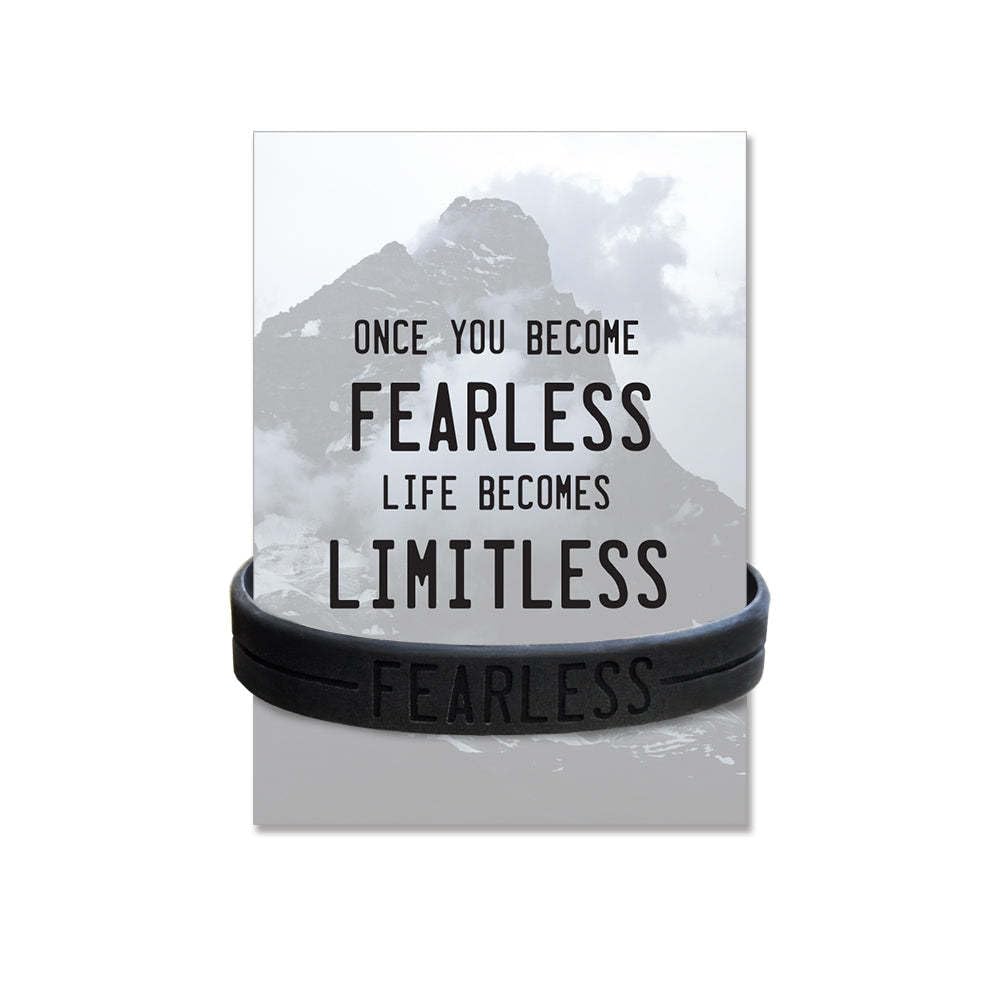 Fearless Silicone Bracelet
