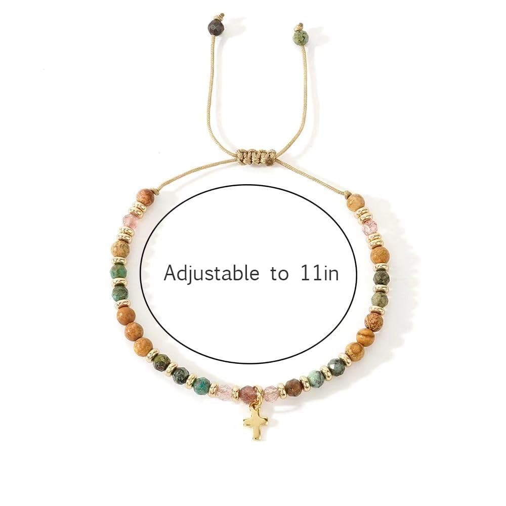 Natural Stone Bracelet Charms