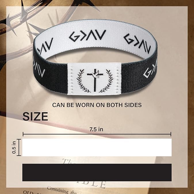 Unisex, Helpful NFC Scripture Bracelet