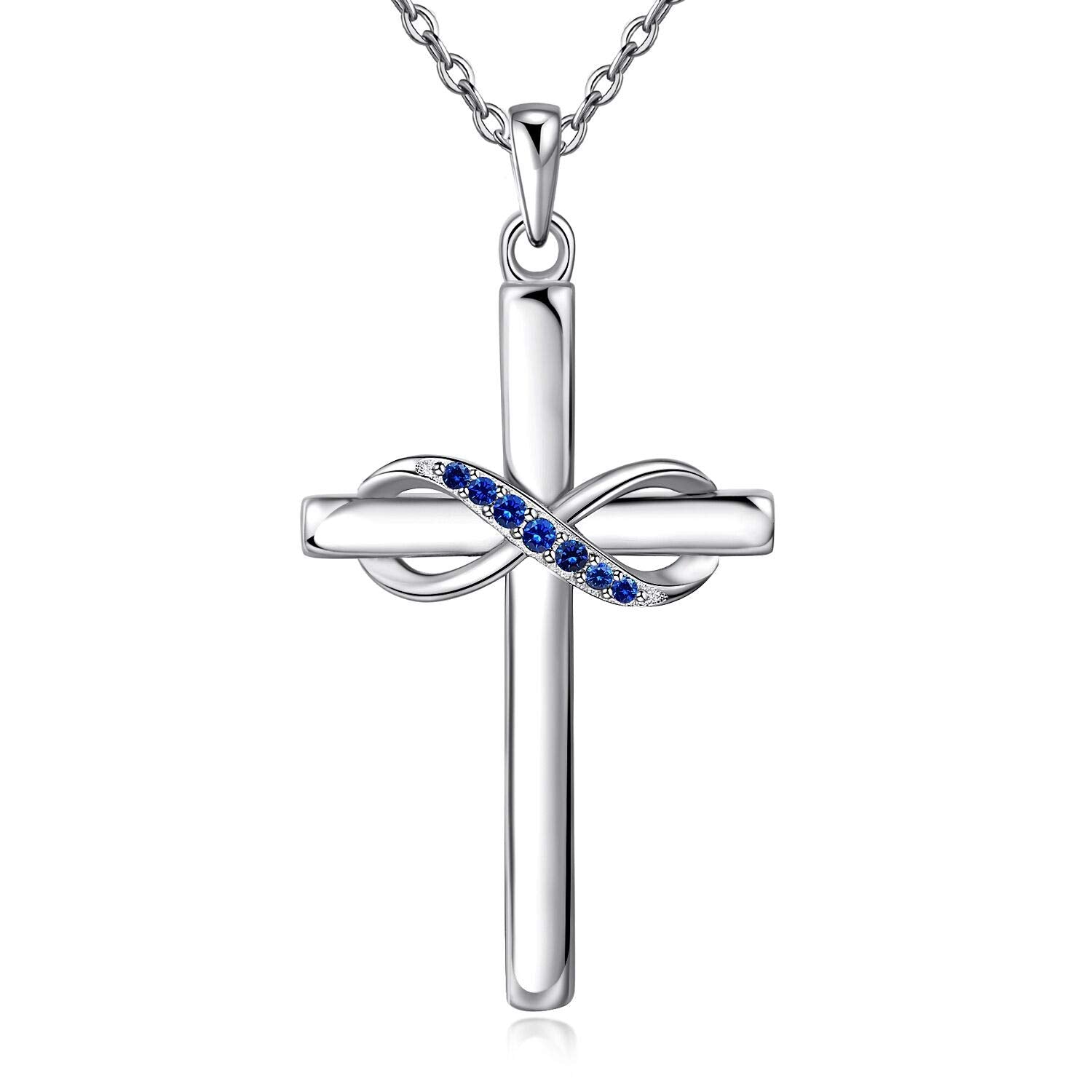 Infinity Cross Necklace