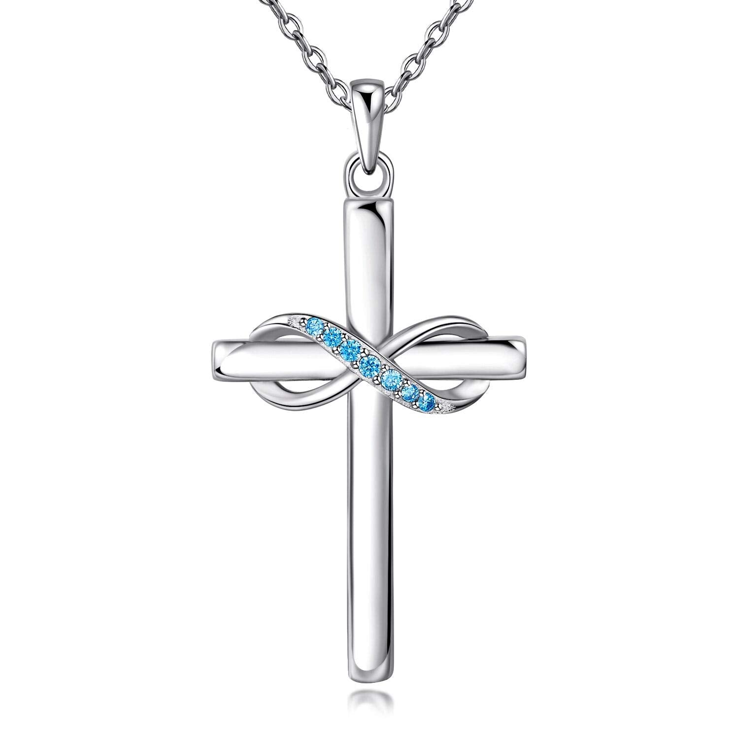 Infinity Cross Necklace