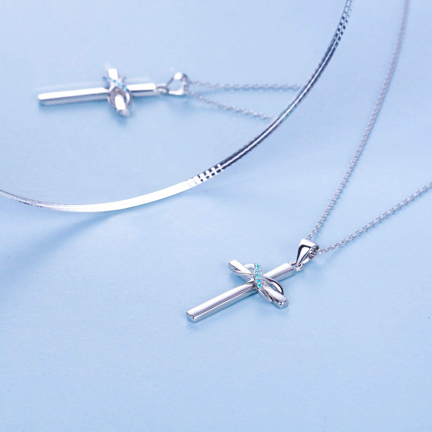Infinity Cross Necklace