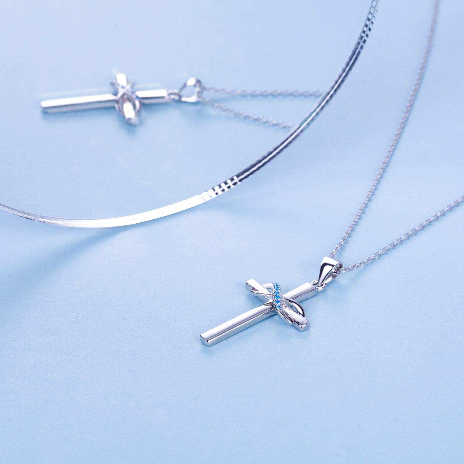 Infinity Cross Necklace