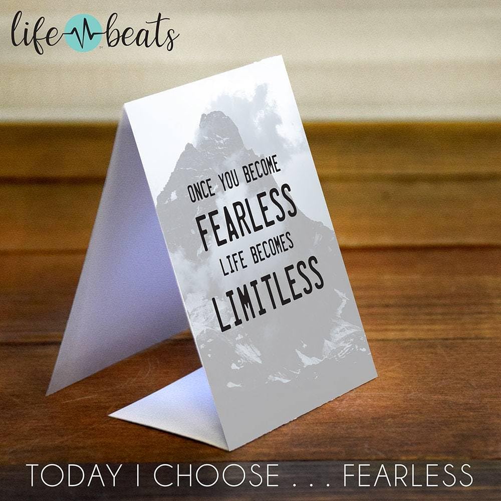 Fearless Silicone Bracelet
