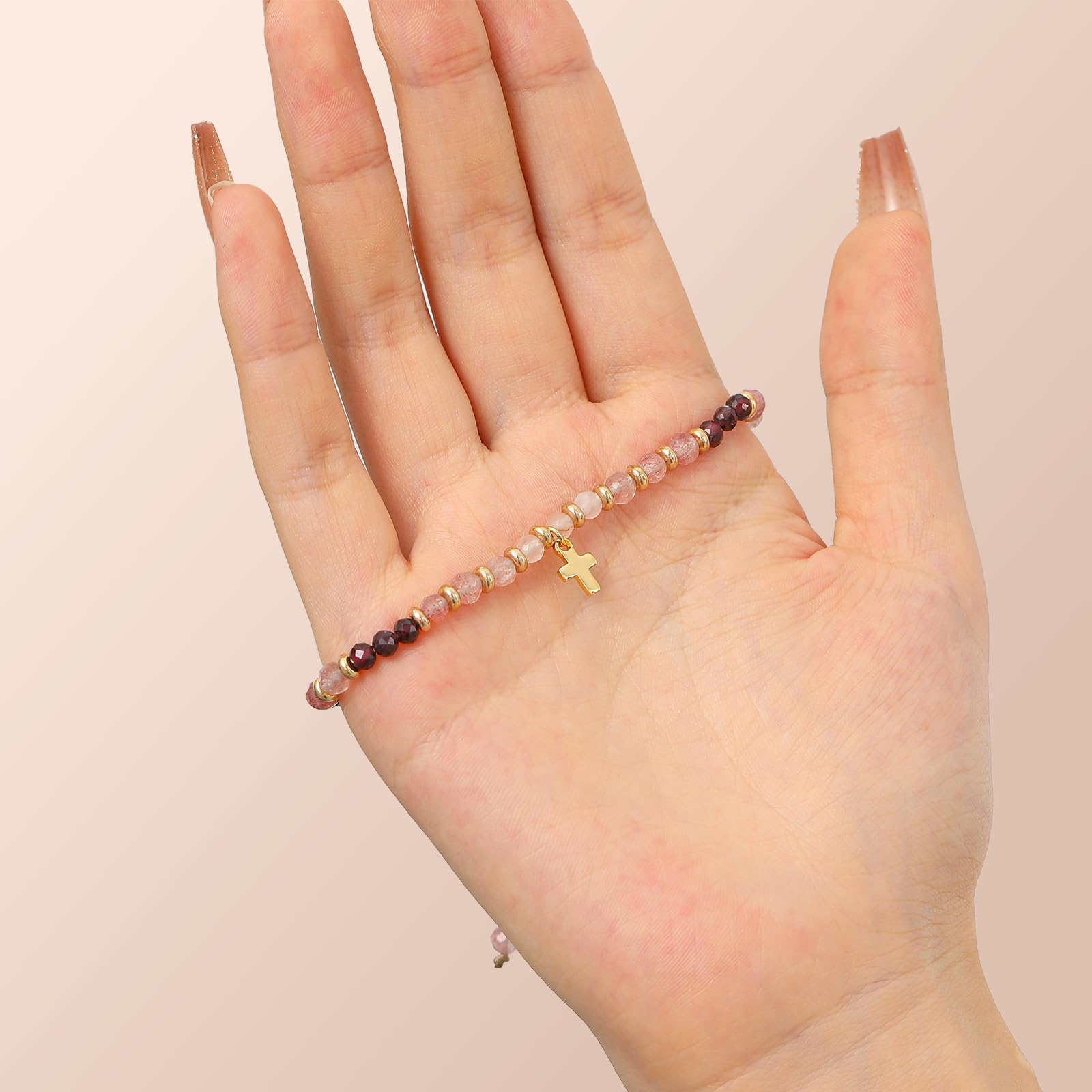 Natural Stone Bracelet Charms