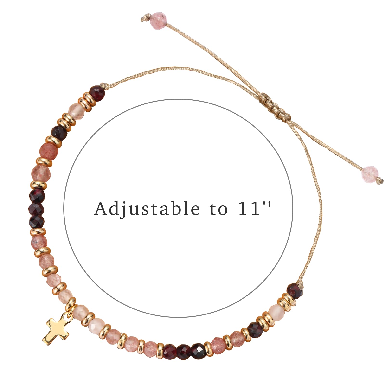 Natural Stone Bracelet Charms