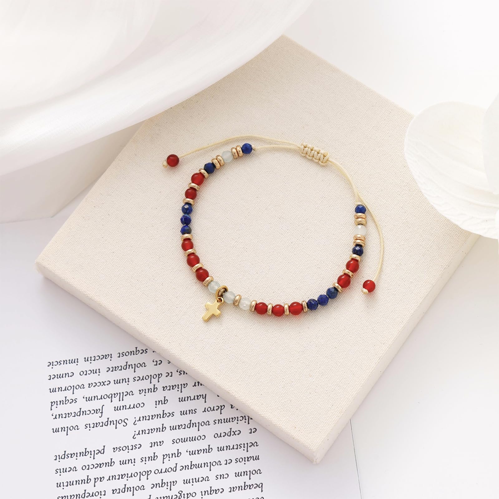 Natural Stone Bracelet Charms