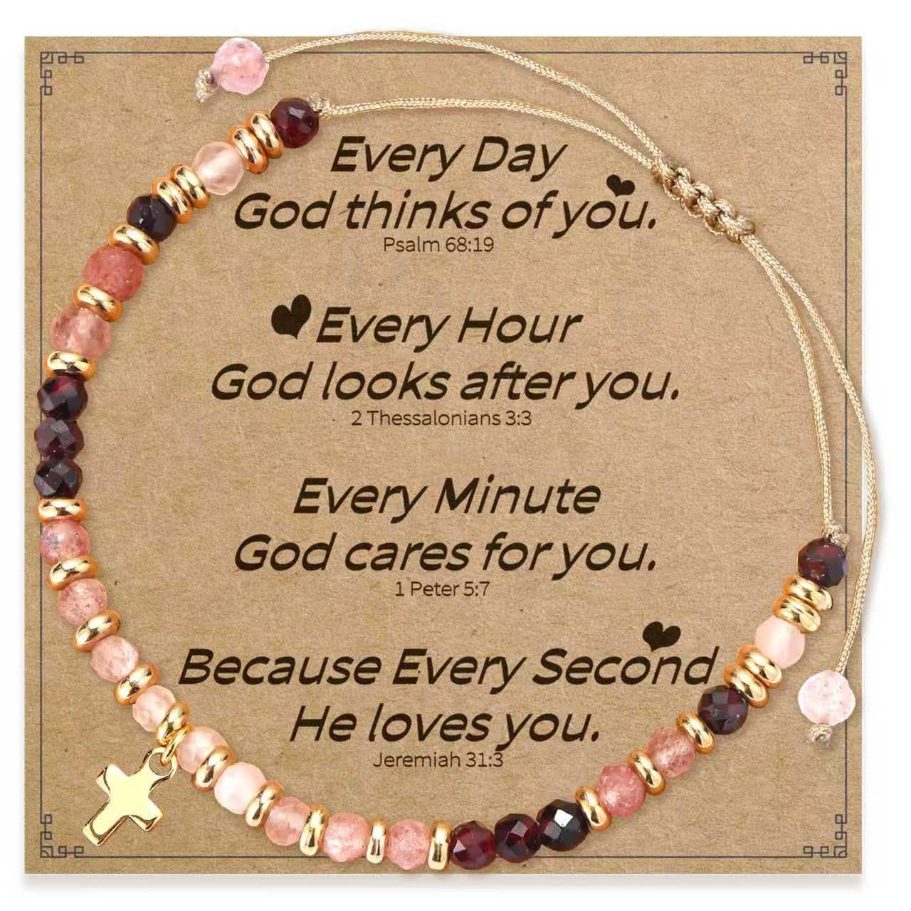 Natural Stone Bracelet Charms