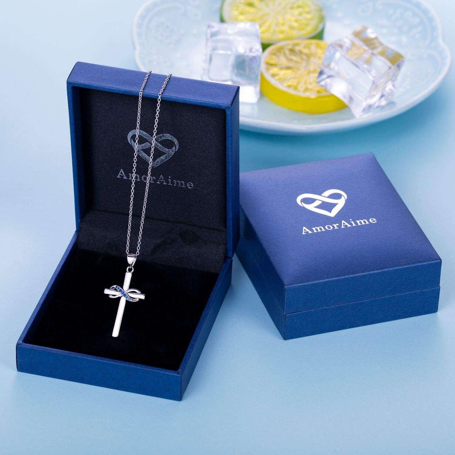 Infinity Cross Necklace