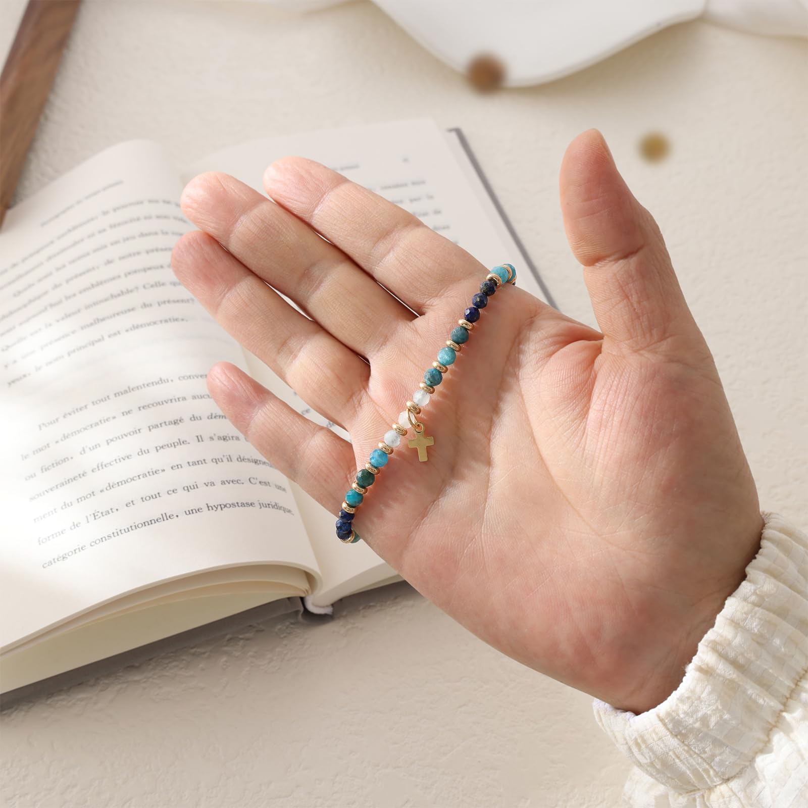 Natural Stone Bracelet Charms
