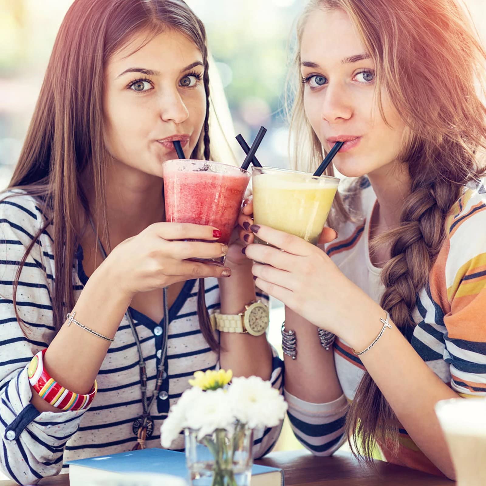 Bible Verse Cross Bracelet