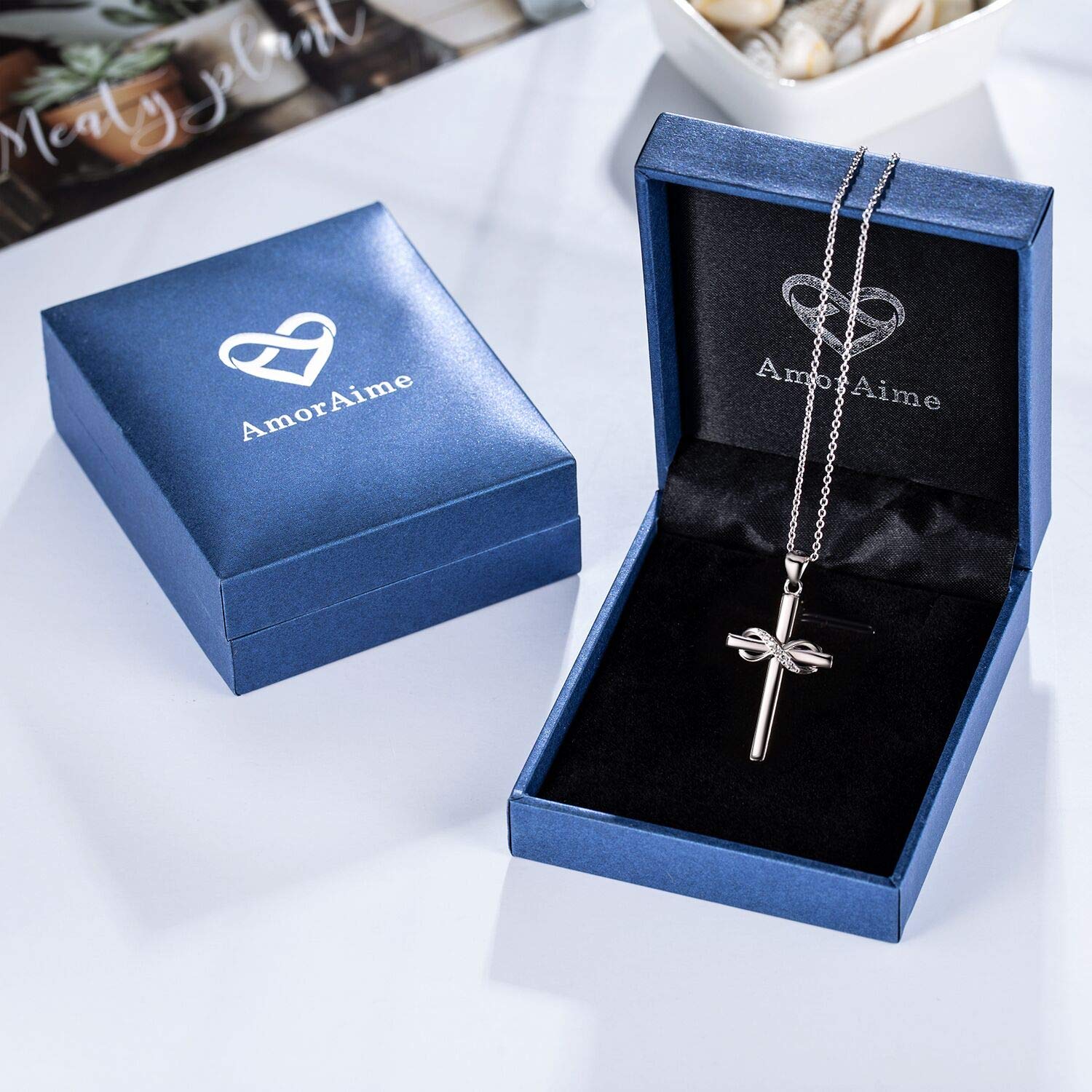 Infinity Cross Necklace
