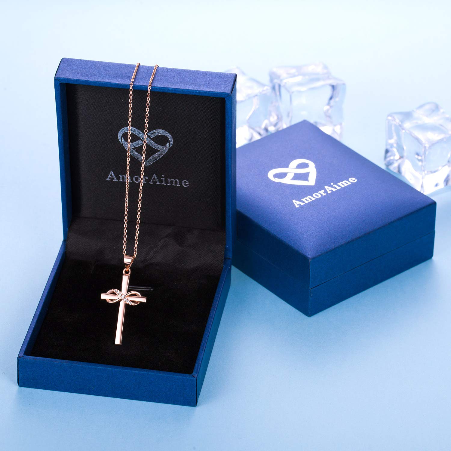 Infinity Cross Necklace