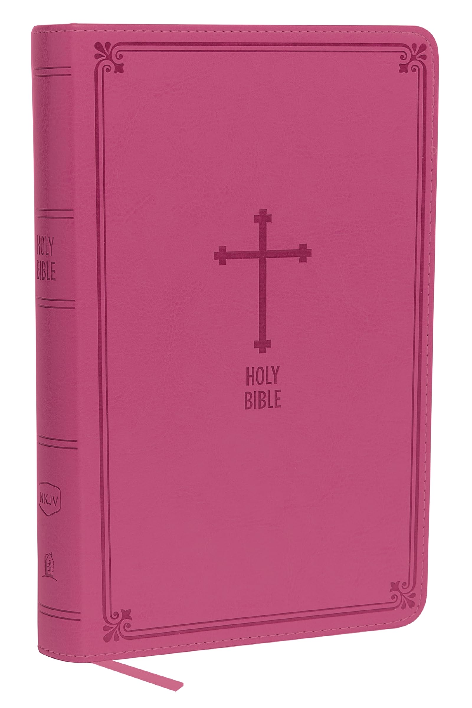 NKJV, Leathersoft, Pink, New King James Version