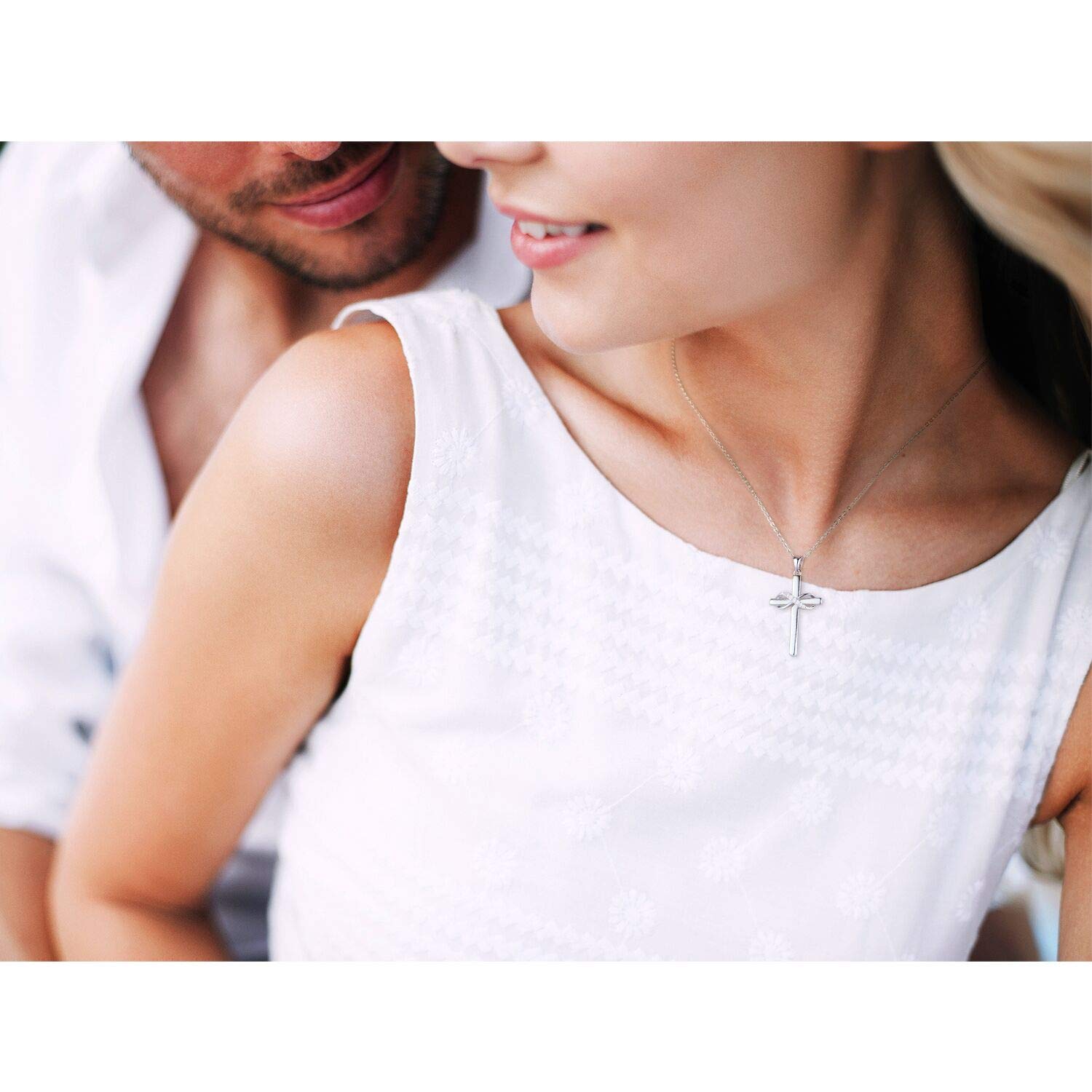 Infinity Cross Necklace