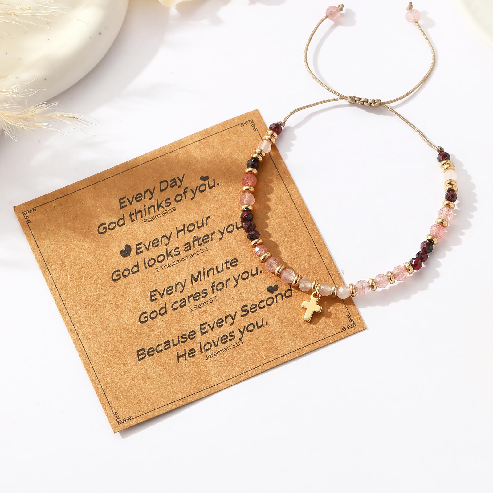 Natural Stone Bracelet Charms