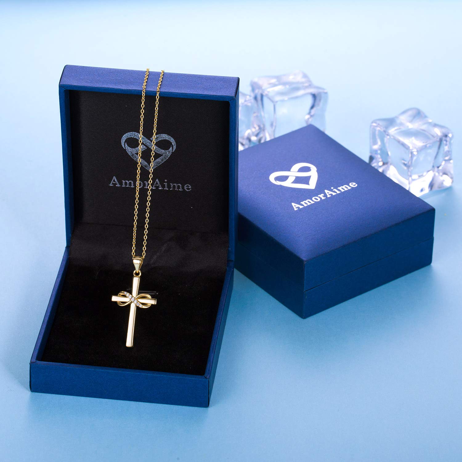 Infinity Cross Necklace