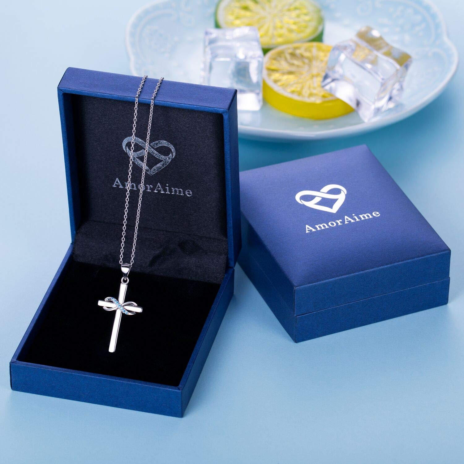 Infinity Cross Necklace