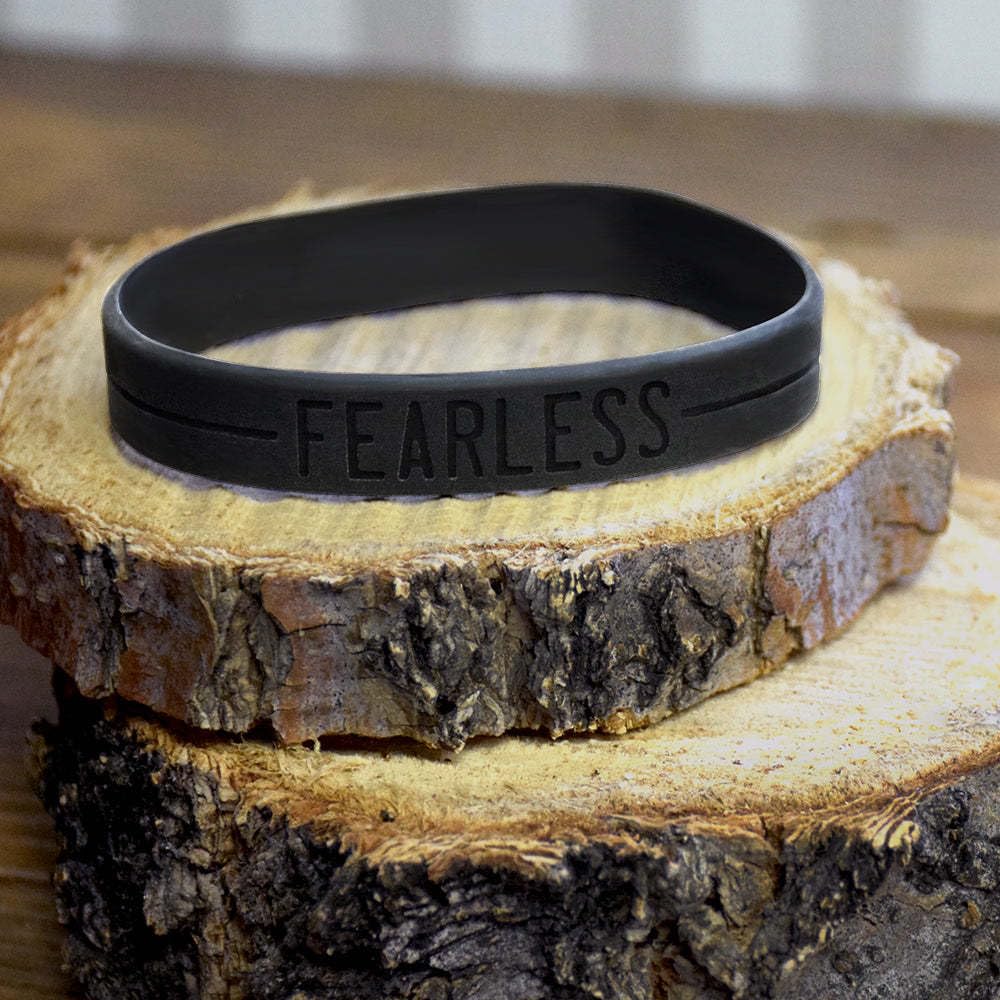 Fearless Silicone Bracelet