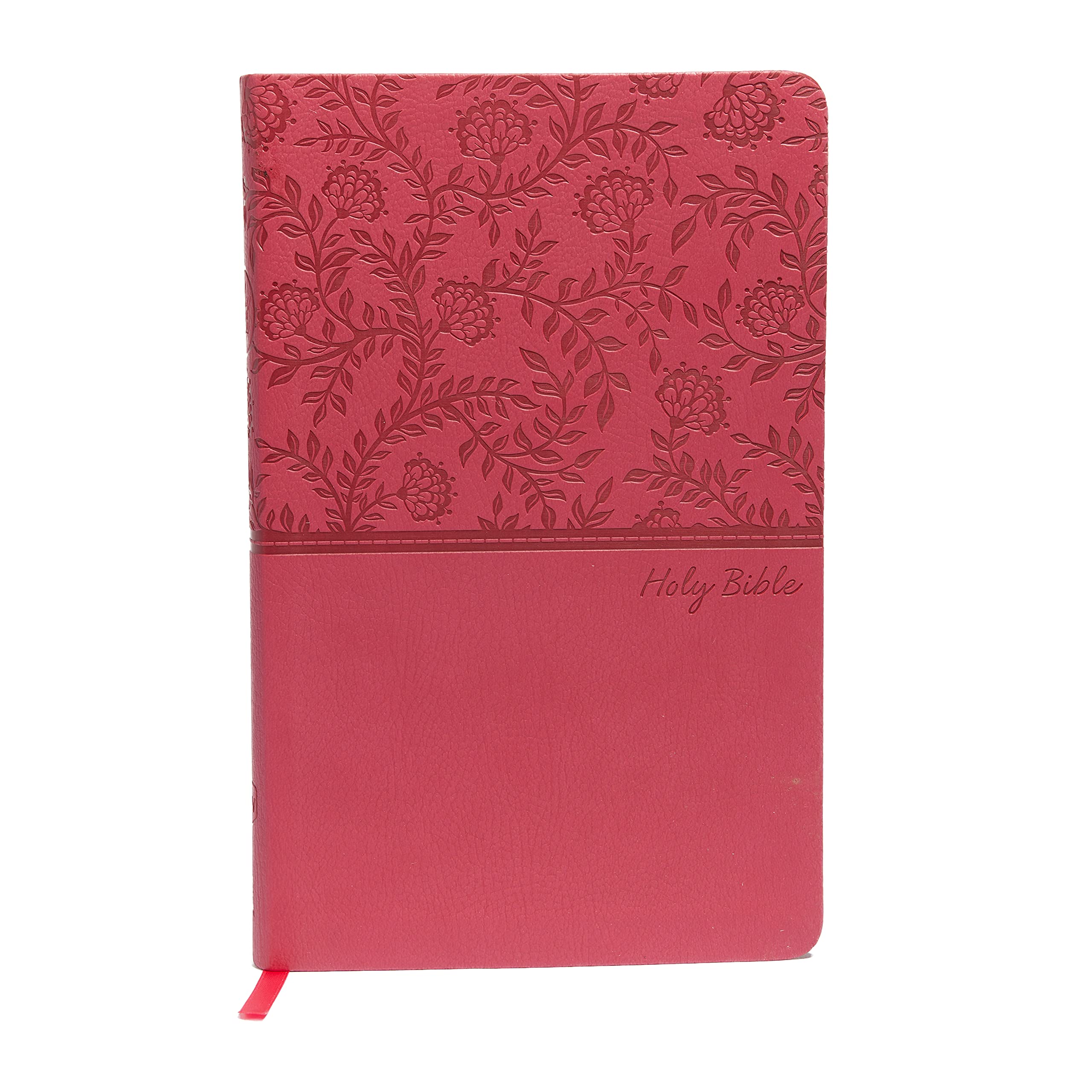 NKJV, Value Thinline Bible, Pink Leathersoft