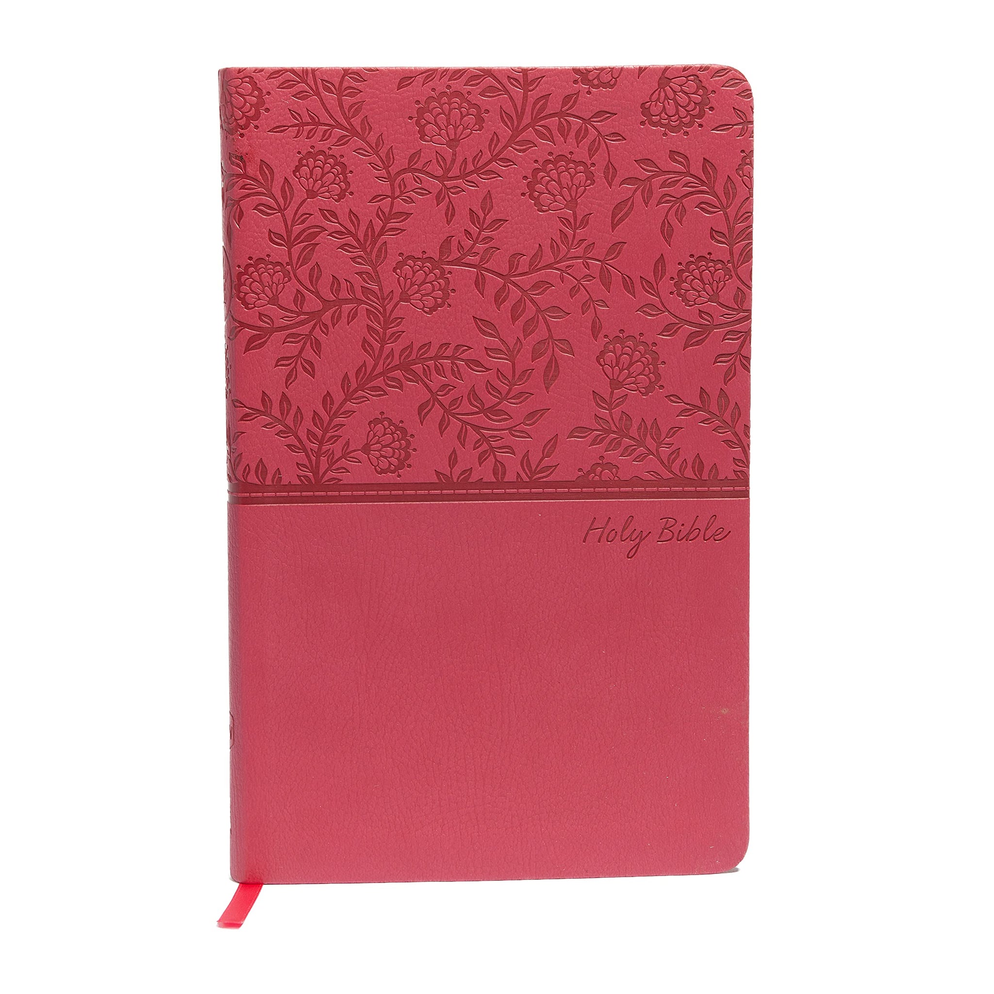 NKJV, Value Thinline Bible, Pink Leathersoft