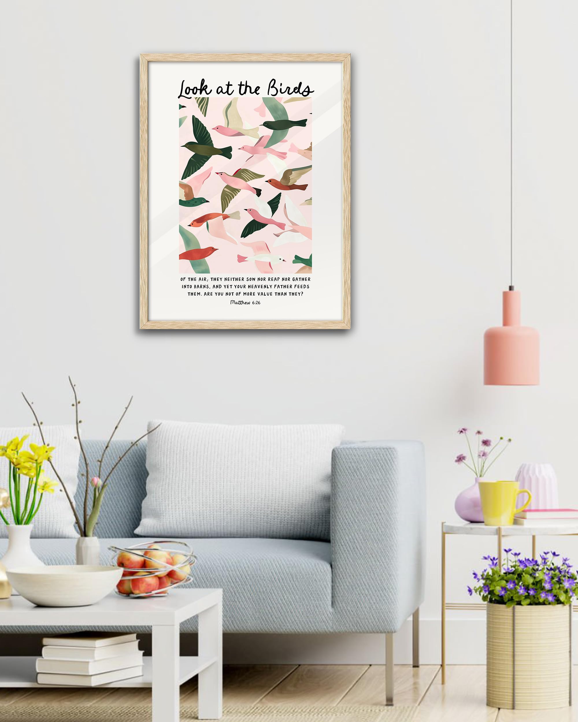 16x20in OAK Wood Framed, 