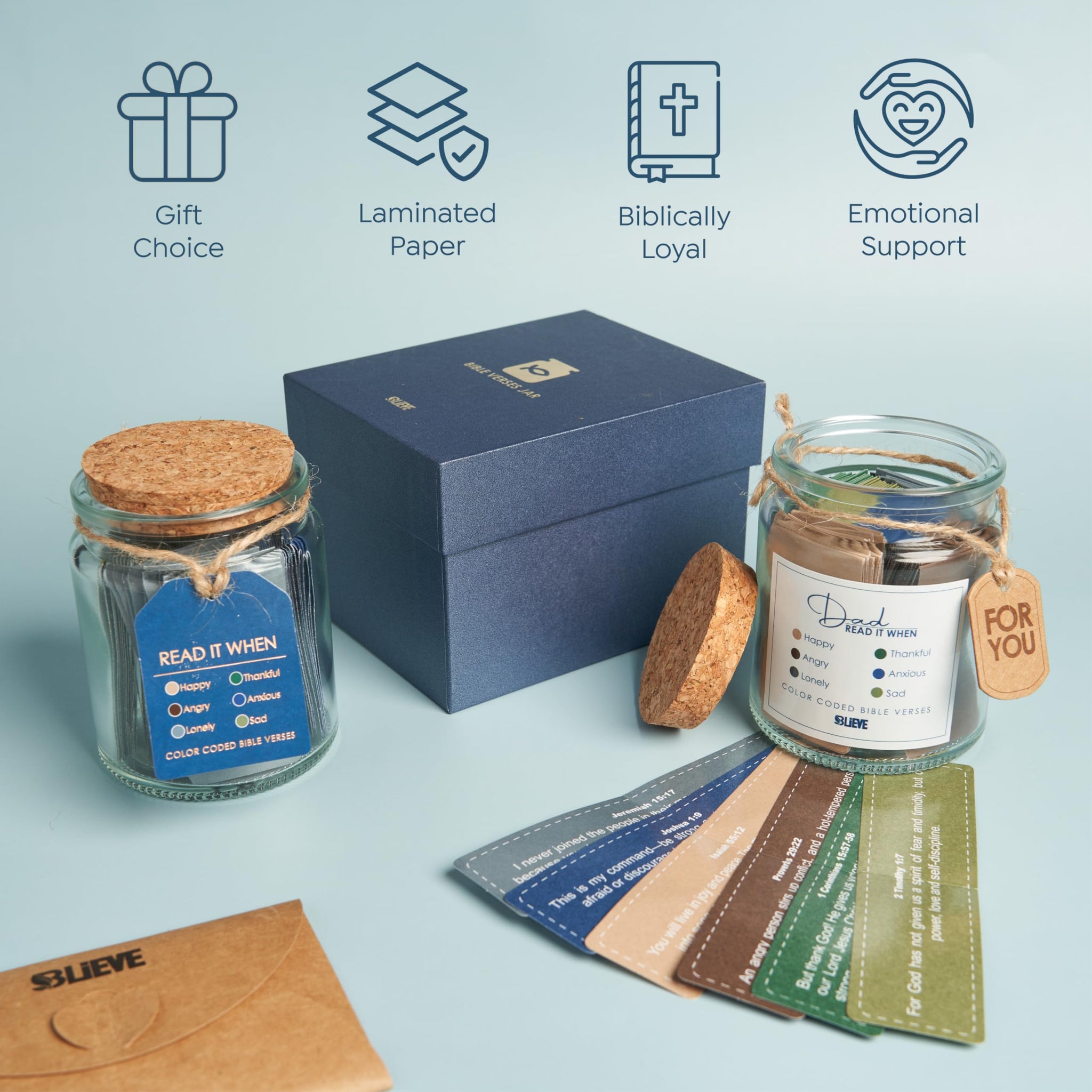 Read Me When... Bible Verses Jar/Daily Encouragement