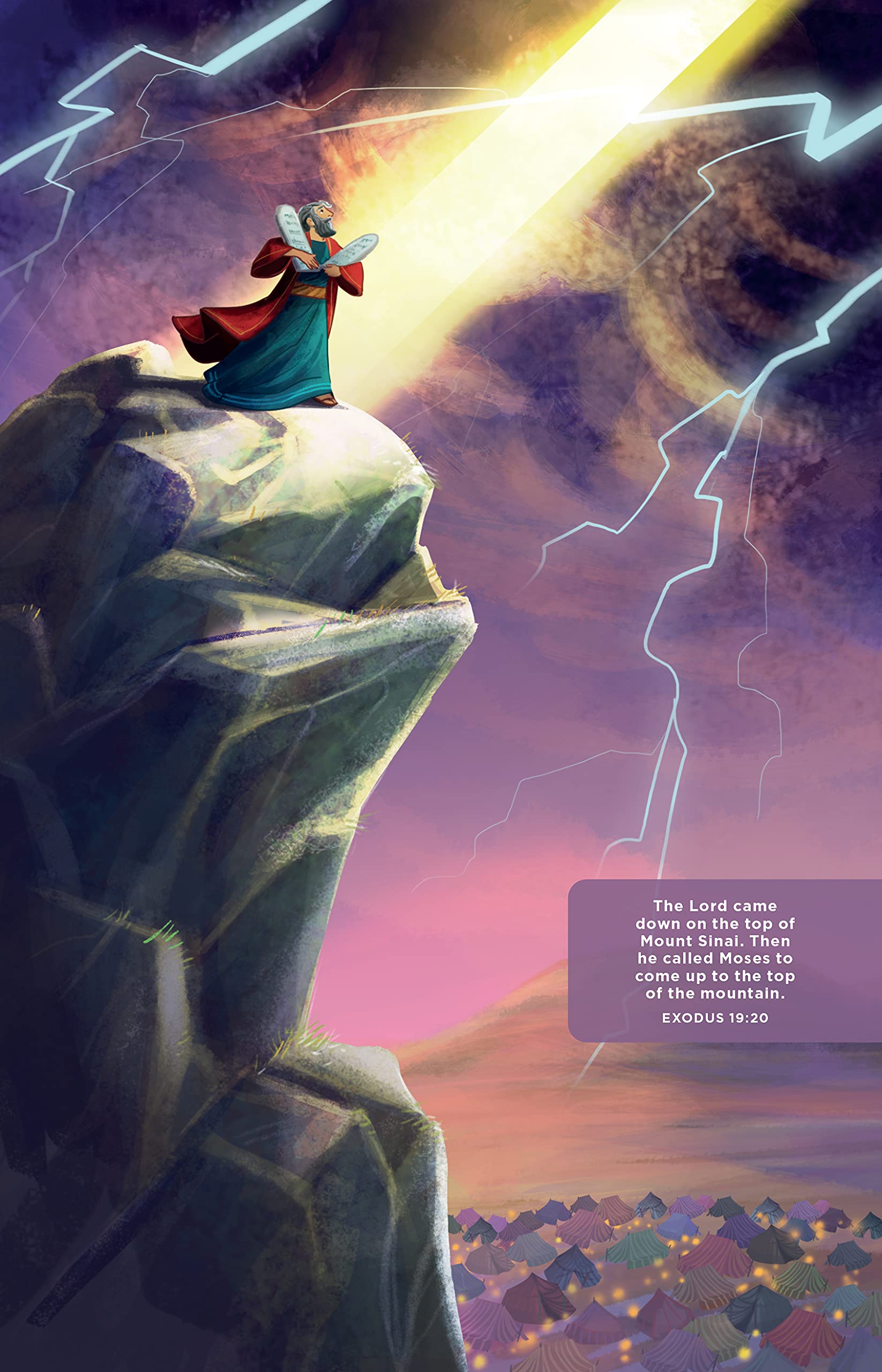 Purple, International Children's Bible, Holy Bible, Leather soft