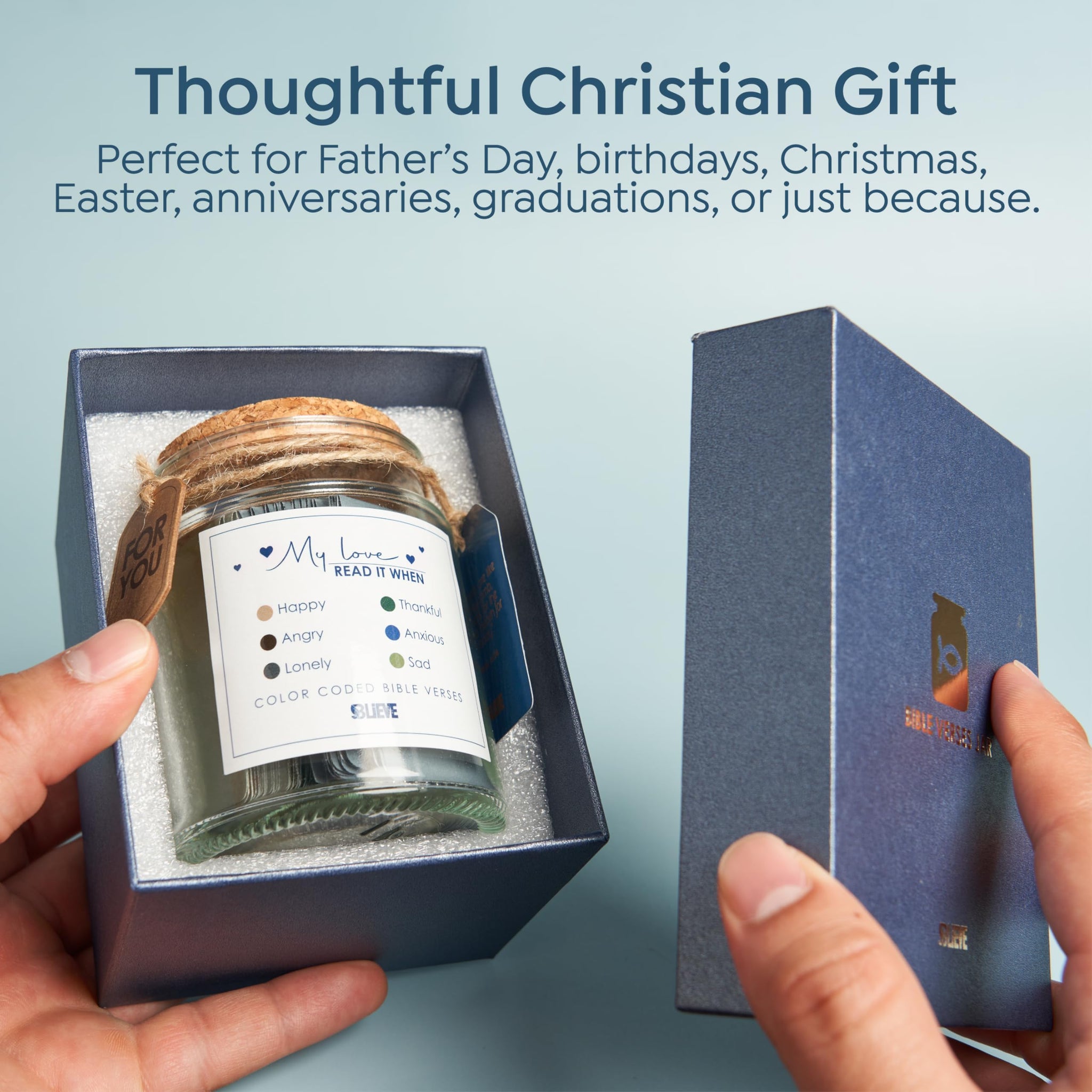 Read Me When... Bible Verses Jar/Daily Encouragement