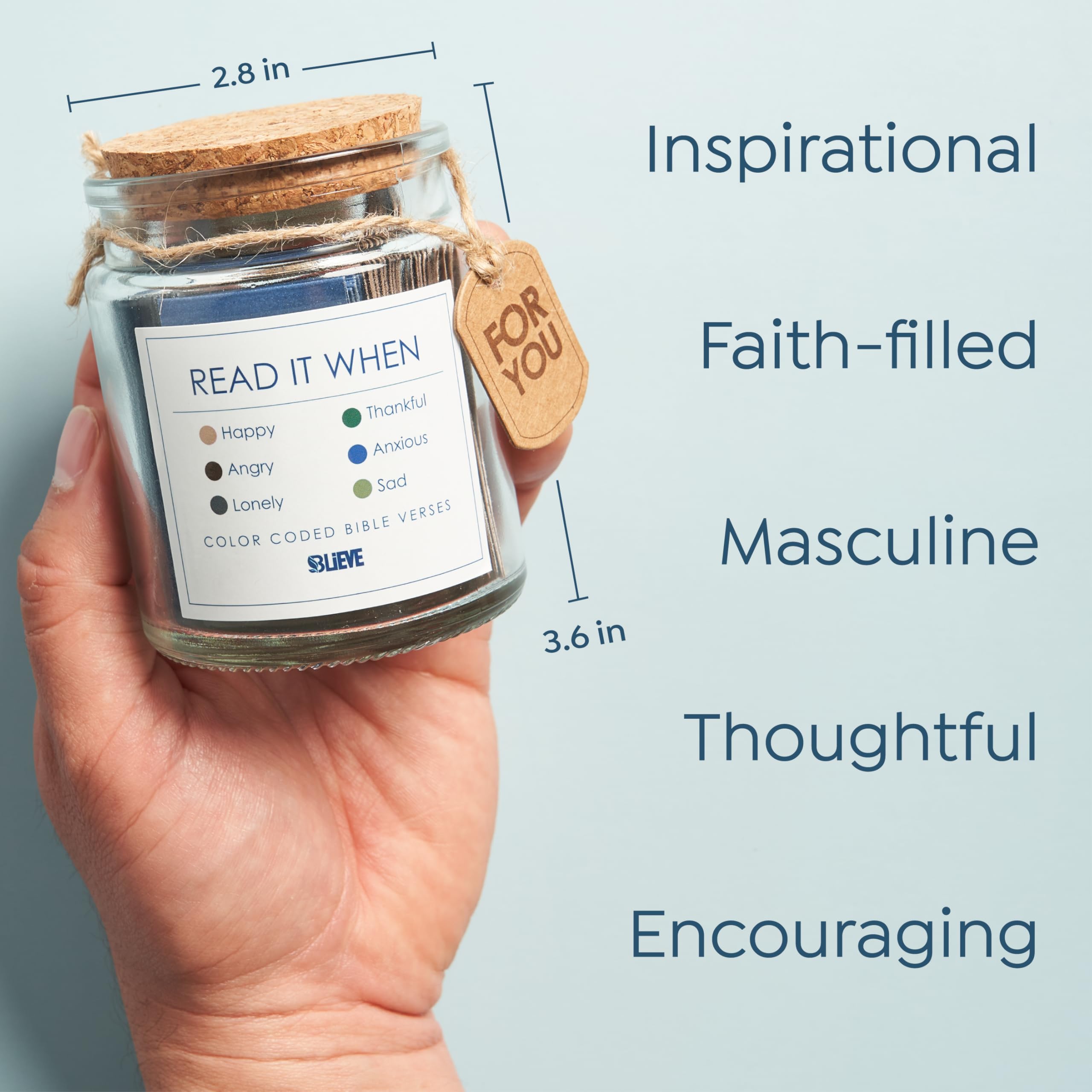 Read Me When... Bible Verses Jar/Daily Encouragement