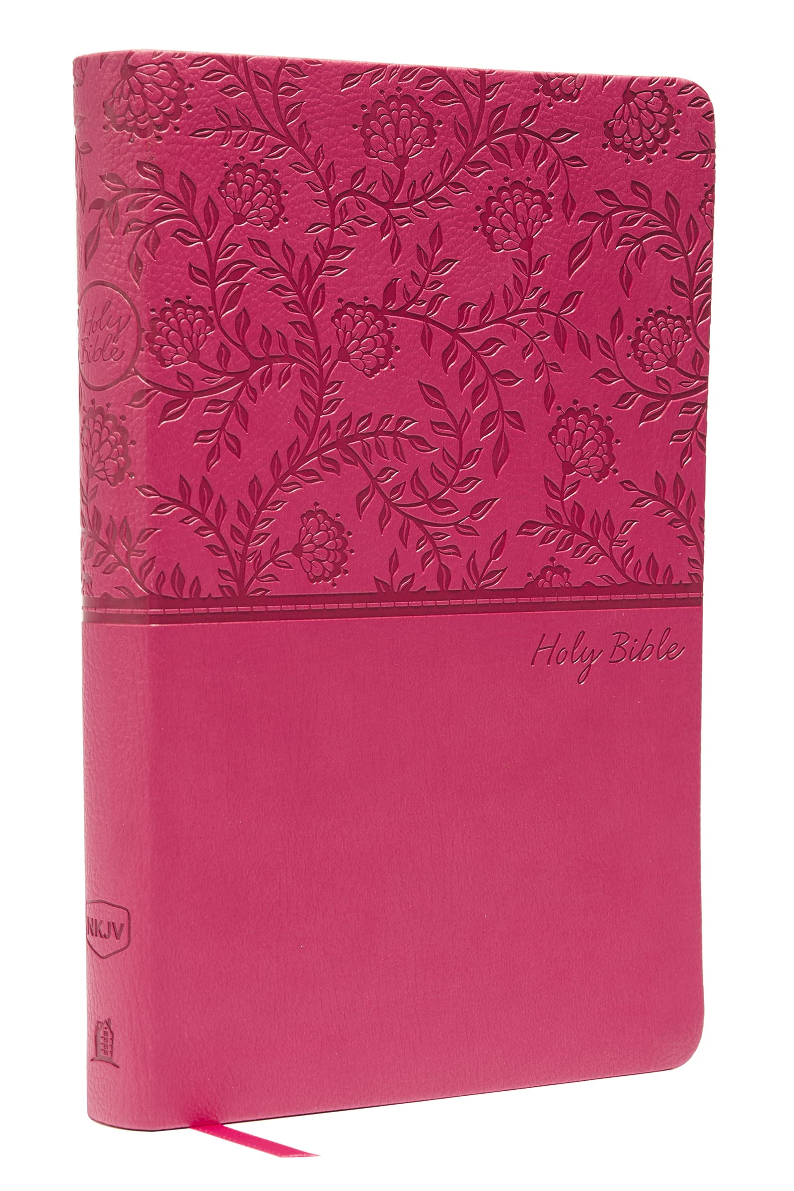 NKJV, Value Thinline Bible, Pink Leathersoft