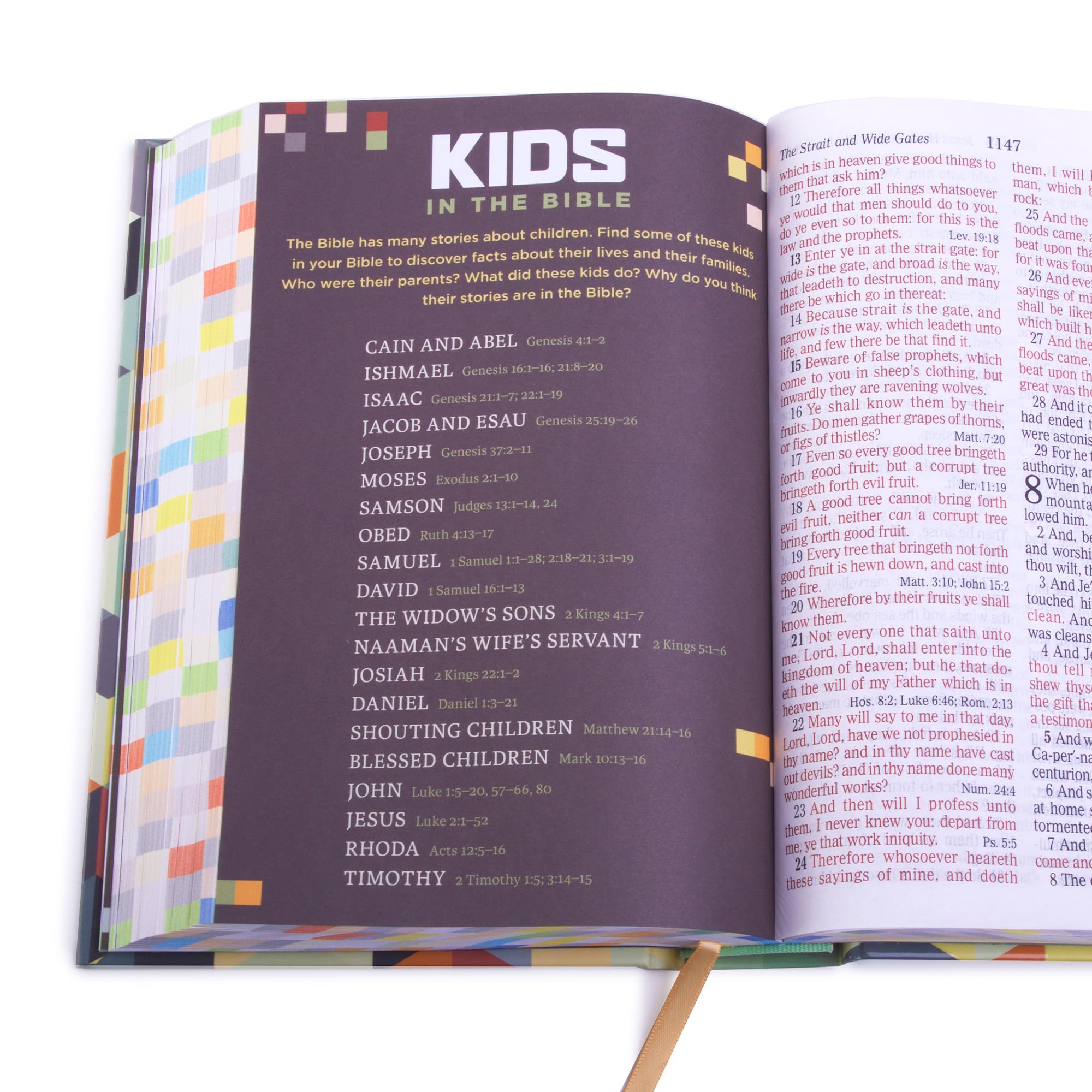 KJV Kids Bible, Hardcover