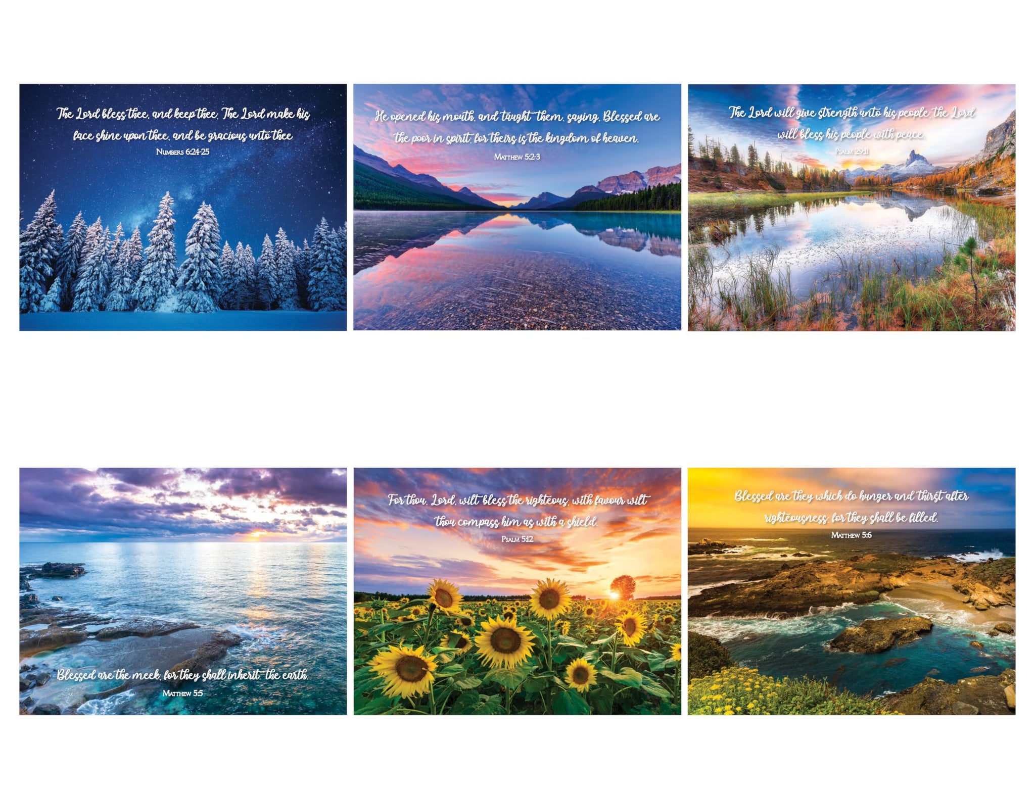 Truly Blessed Bible Verse Calendar 2026