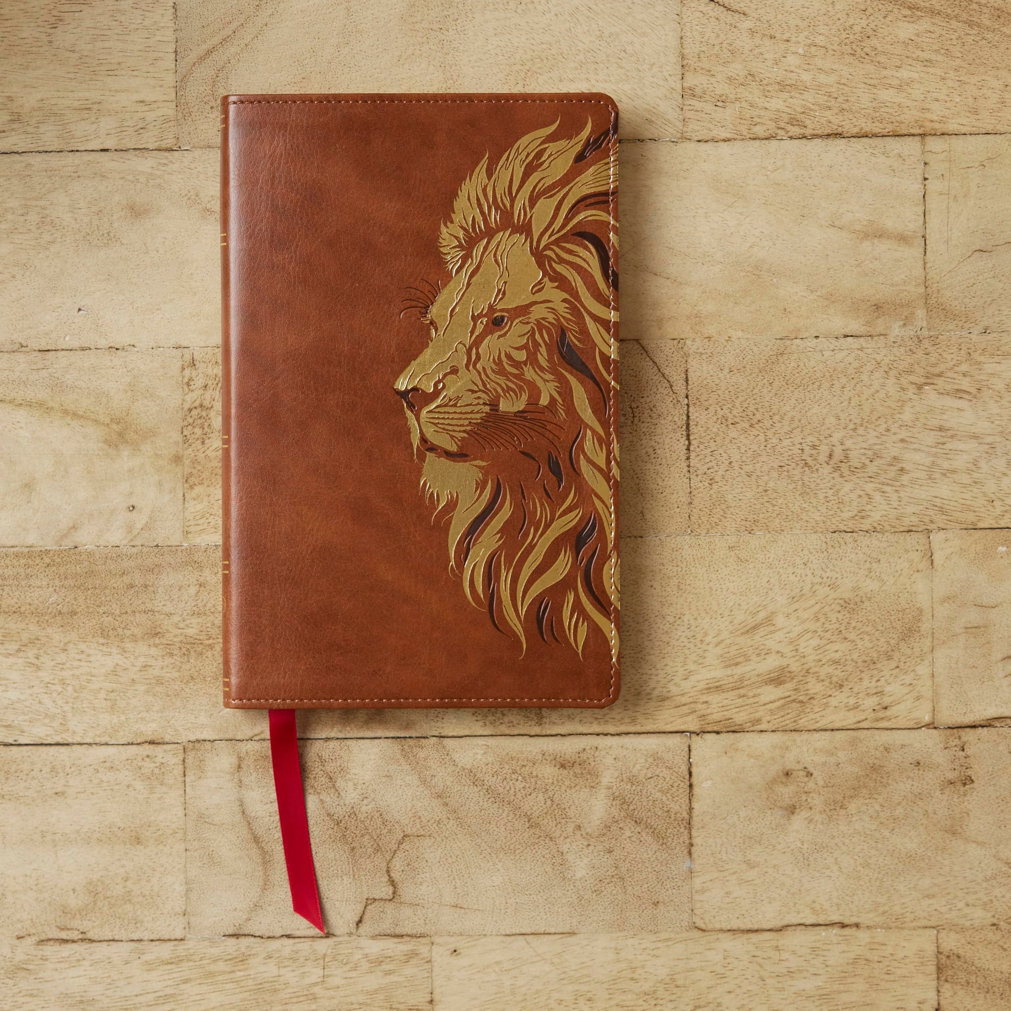 KJV New Testament, Tan Leather soft