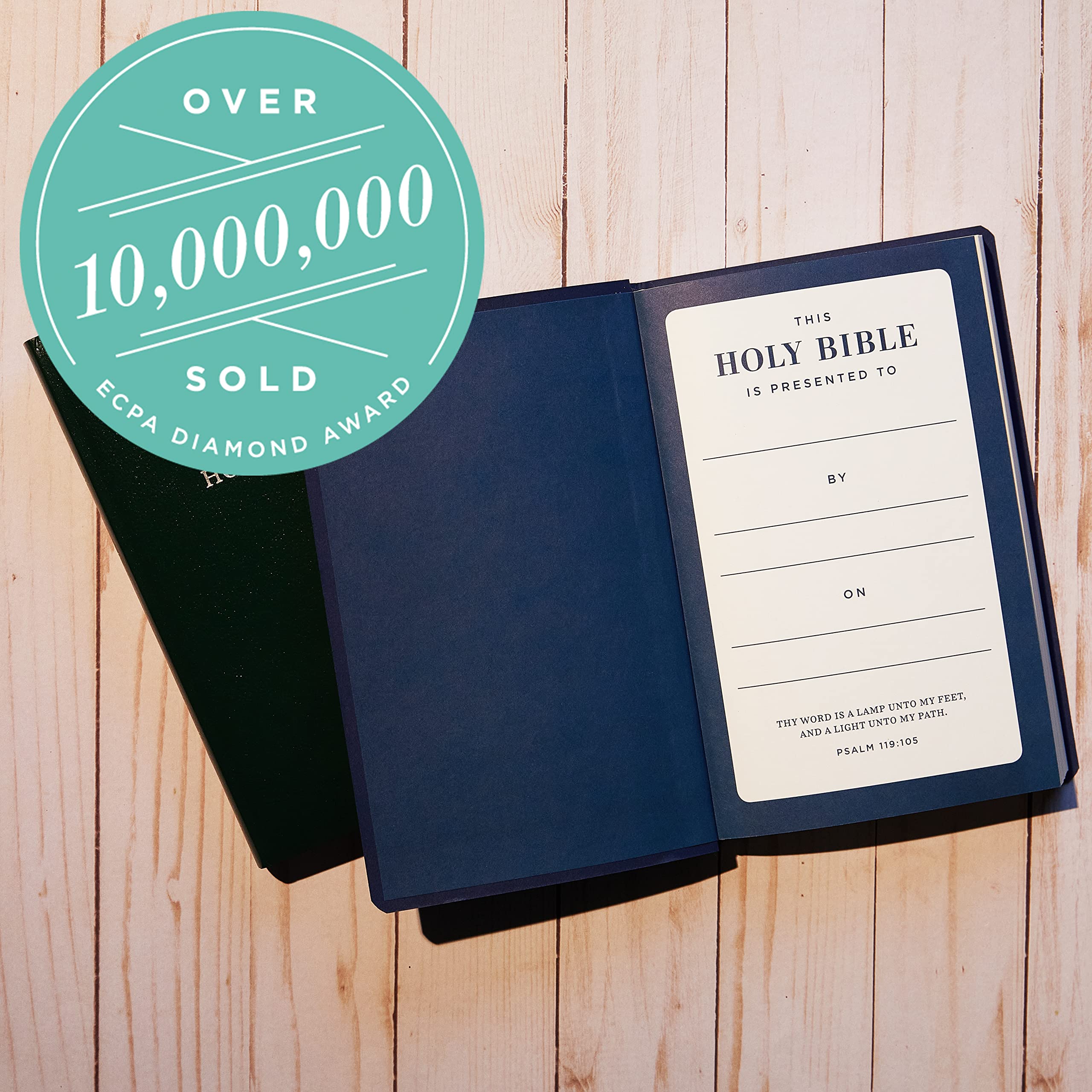 KJV Holy Bible: Gift and Award, Burgundy Leather-Look