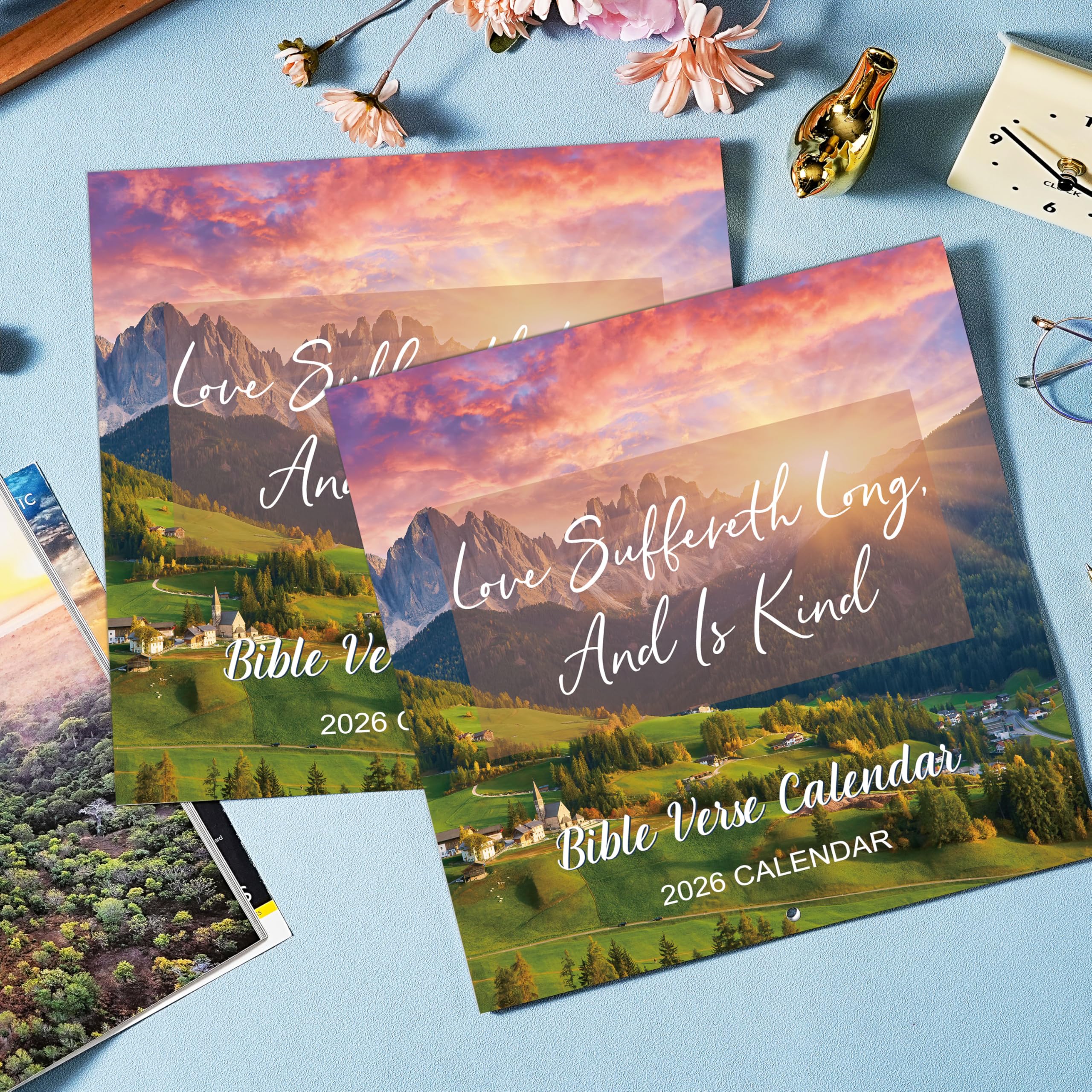 2026 Calendar - Bible Verse Wall Calendar