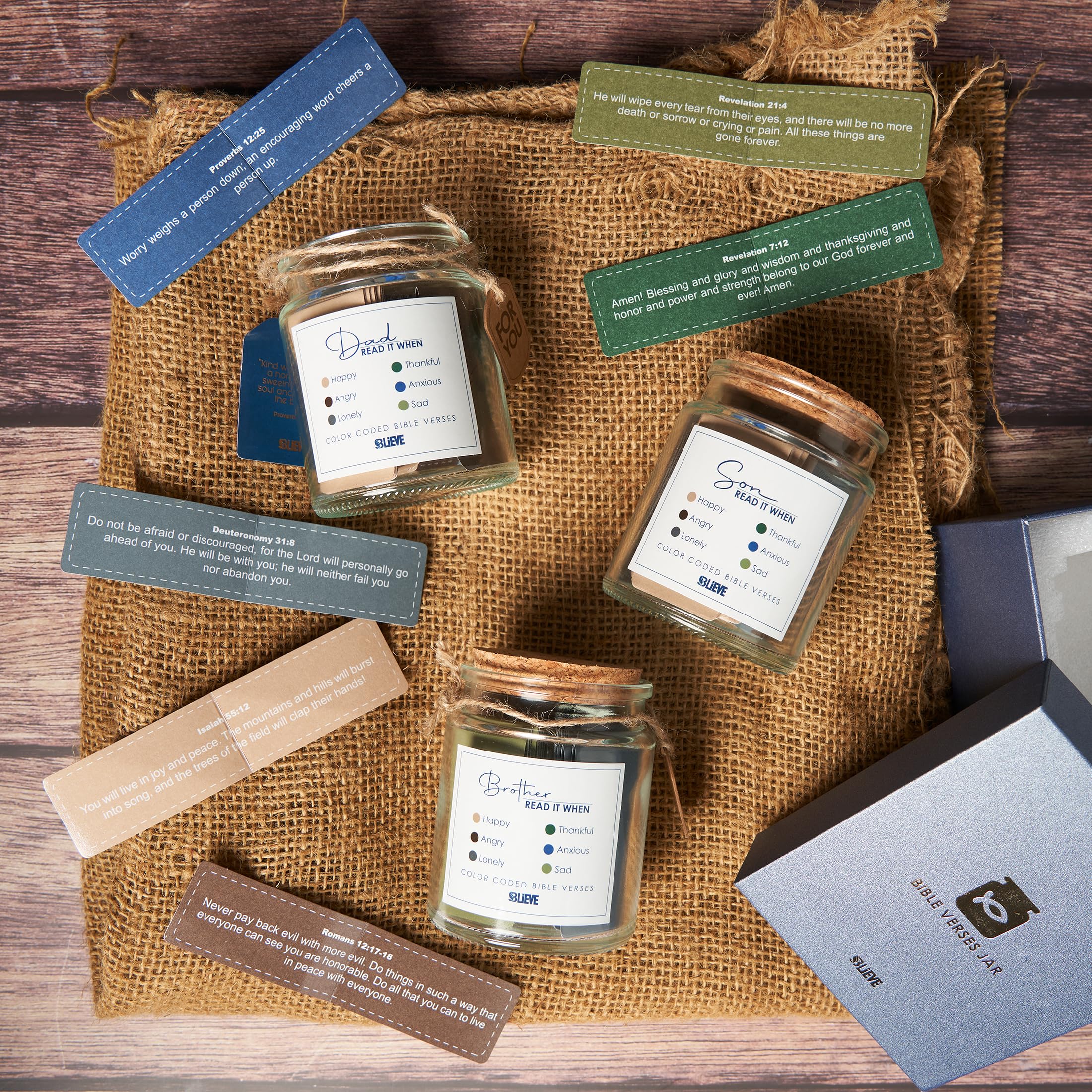 Read Me When... Bible Verses Jar/Daily Encouragement