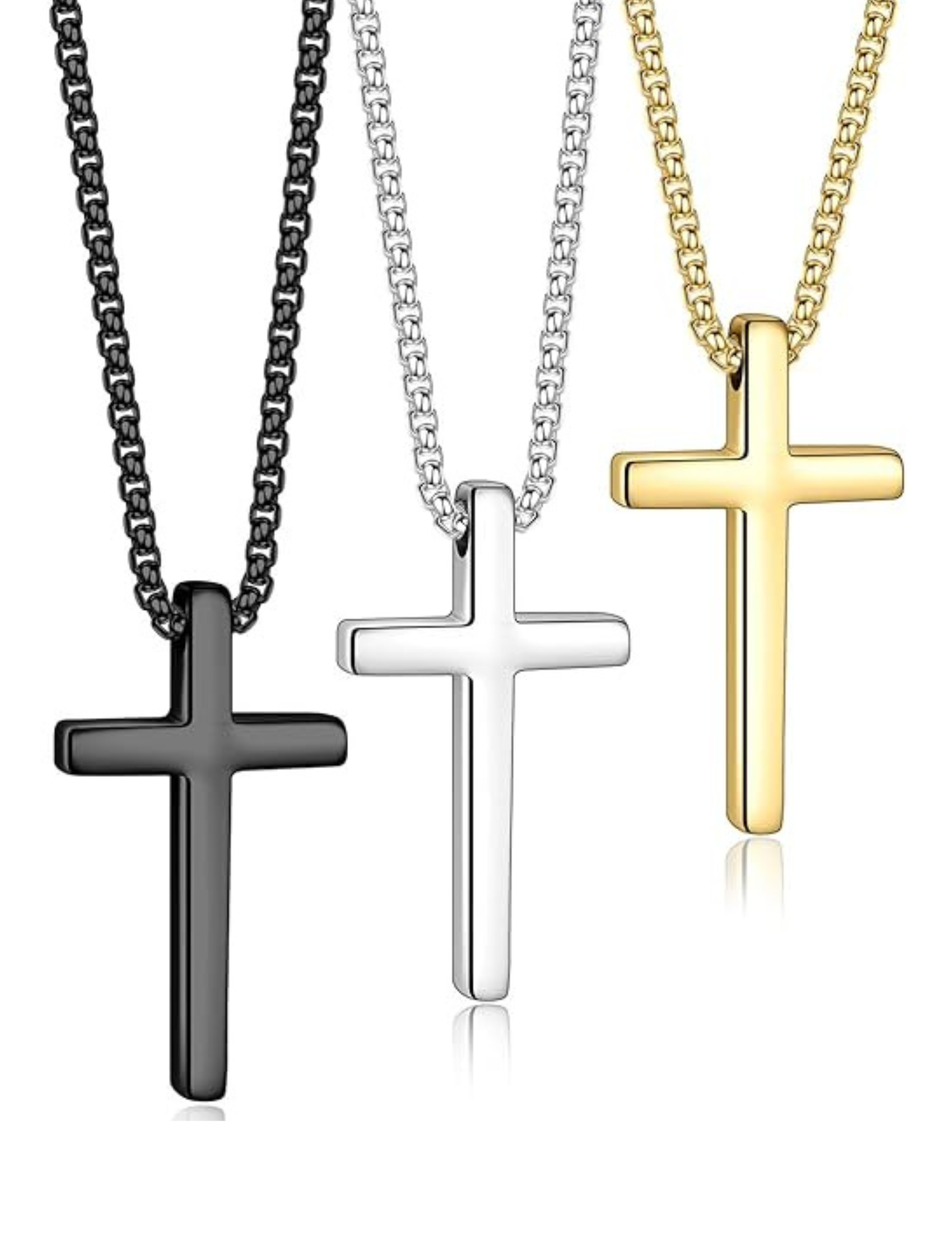Stainless Steel Cross Necklace