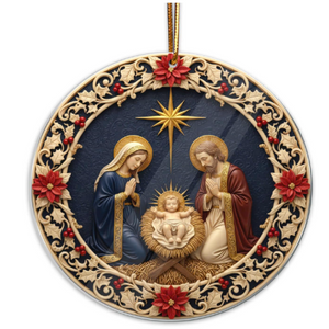Star of Bethlehem Ornament & Inspirational Card