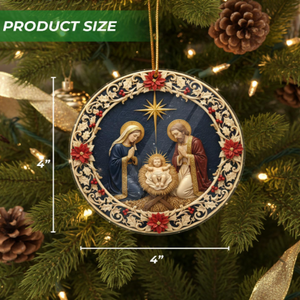 Star of Bethlehem Ornament & Inspirational Card