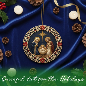 Star of Bethlehem Ornament & Inspirational Card