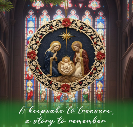 Star of Bethlehem Ornament & Inspirational Card