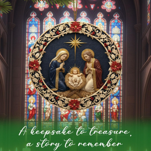 Star of Bethlehem Ornament & Inspirational Card