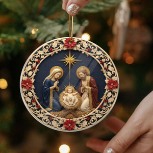 Star of Bethlehem Ornament & Inspirational Card