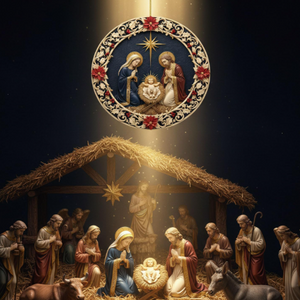 Star of Bethlehem Ornament & Inspirational Card