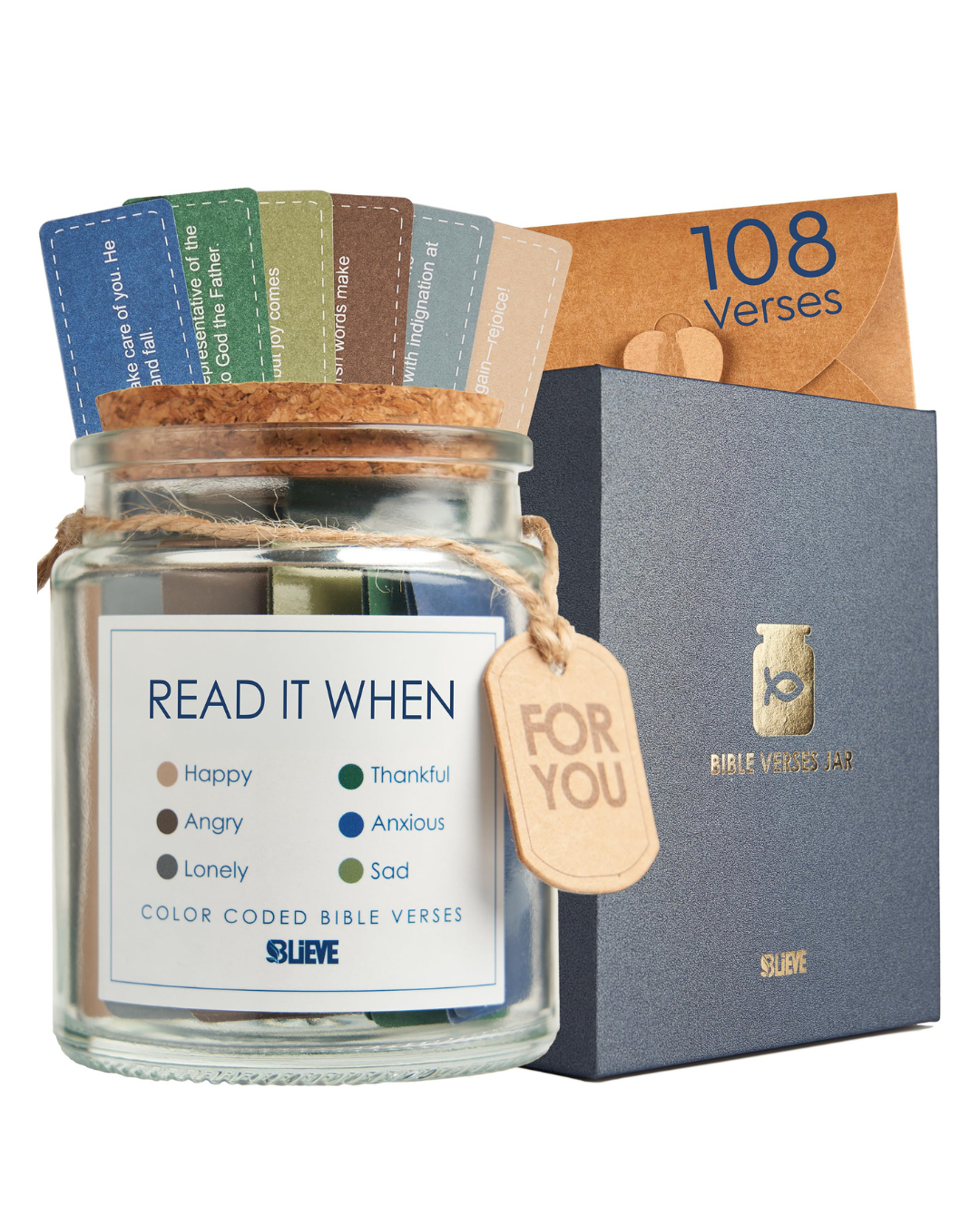 Read Me When... Bible Verses Jar/Daily Encouragement